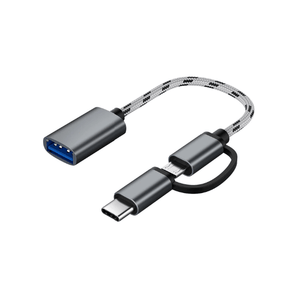 Adapter USB 3.0 OTG - Micro USB i USB-C - Bimmer-Connect.com